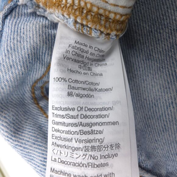 MADEWELL The Perfect Vintage Jean Fitzgerald Wash Light Denim Essential Minimal - Picture 8 of 9